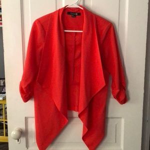 Women’s medium bright orange blazer